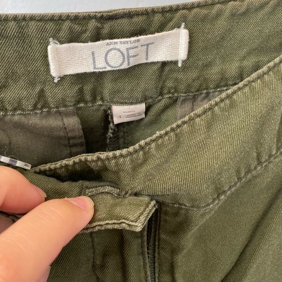 ANN TAYLOR LOFT Marisa Cropped Trouser Pants - Picture 2 of 3